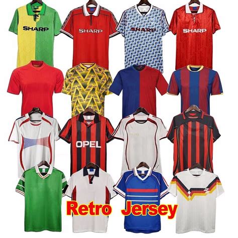 old jerseys football soccer